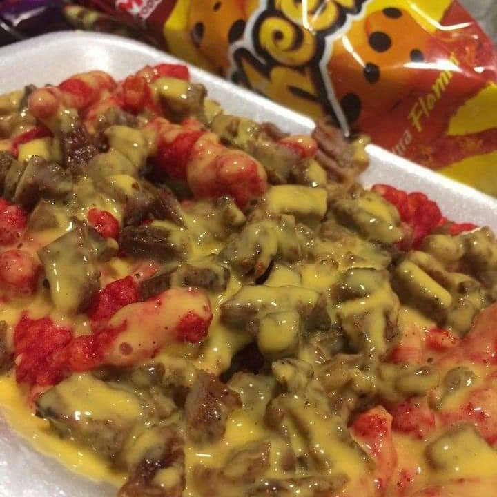 Cheetos Flaming