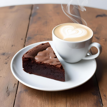 Browni y Café