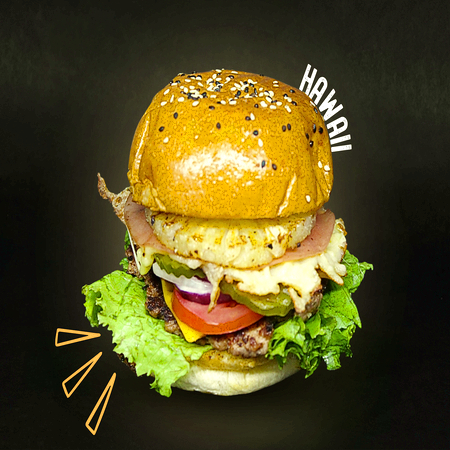 Hamburguesa Hawaii