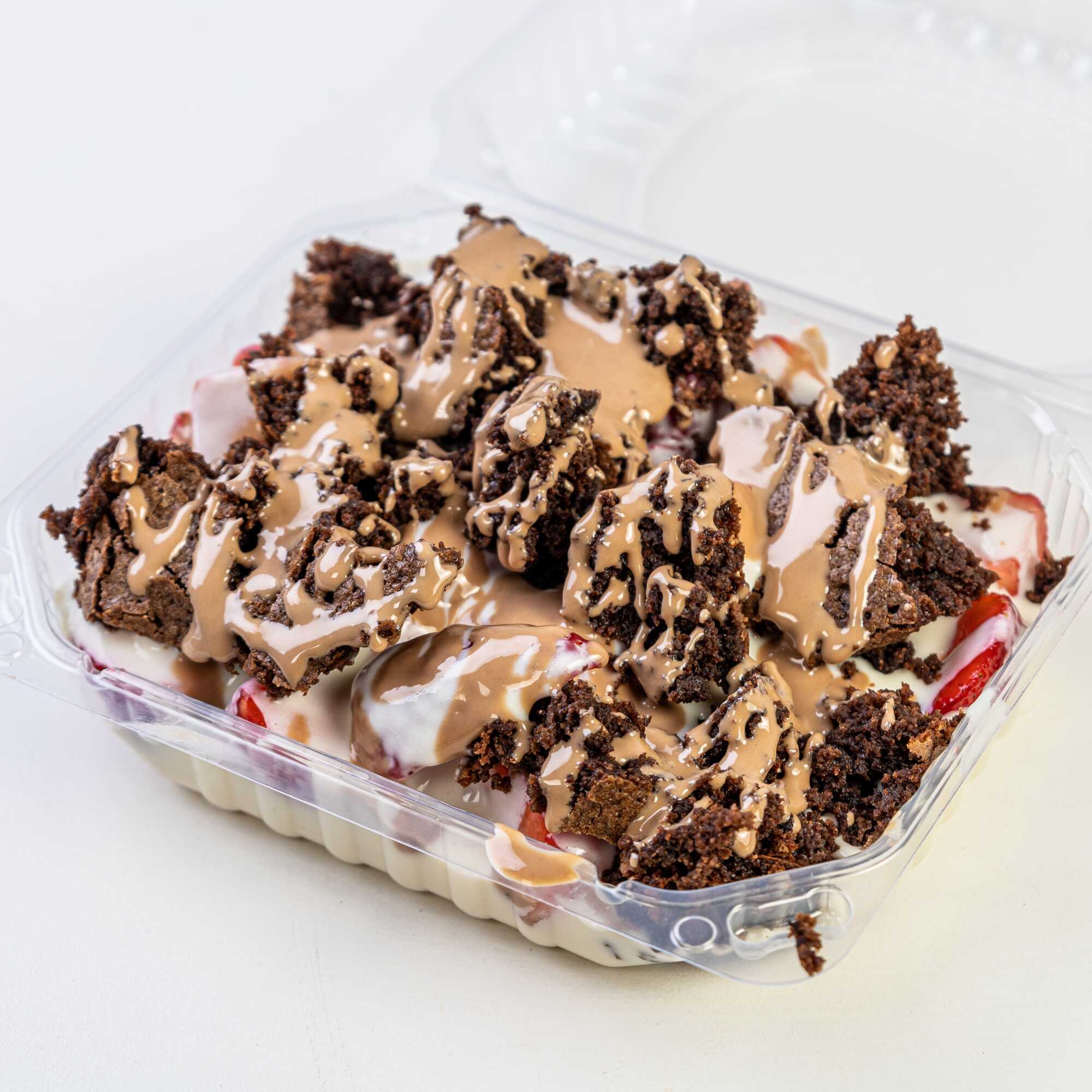 ChurroCake Fresas con Crema Brownie