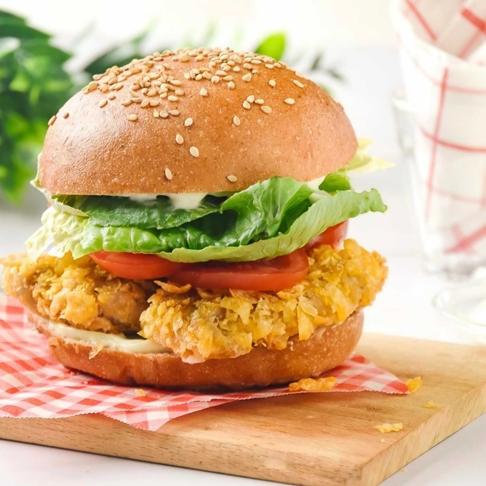 HAMBURGUESA DE POLLO