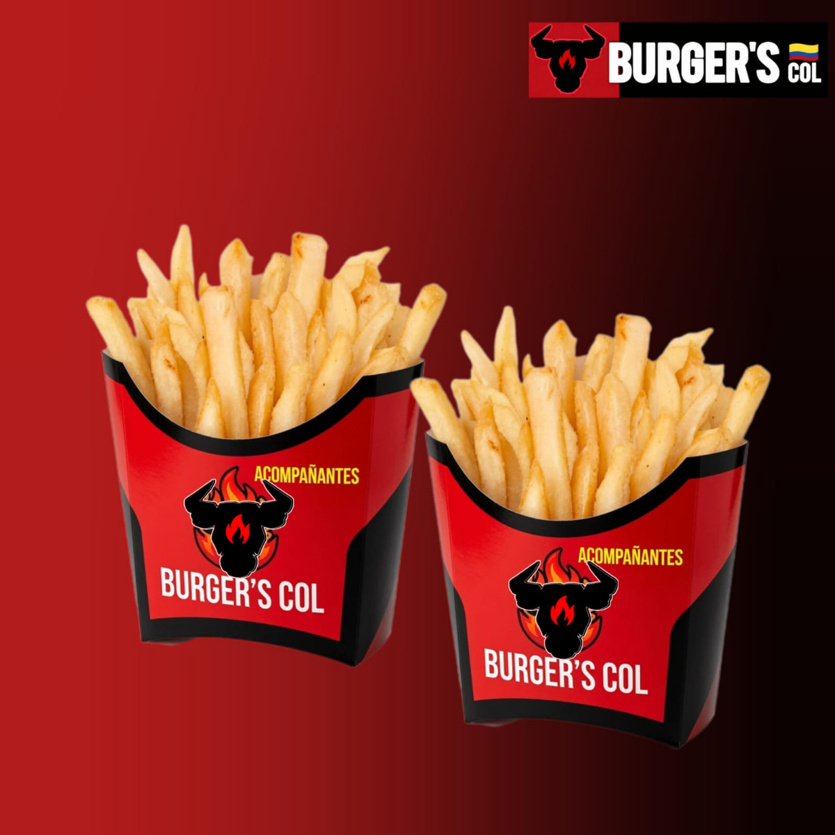 PROMO 2 PAPAS FRANCESAS PERSONALES 🍟🍟