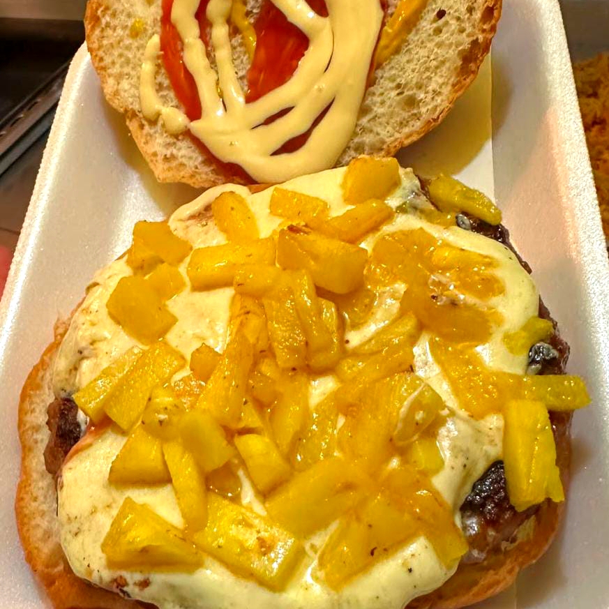 Hamburguesa Hawaiana