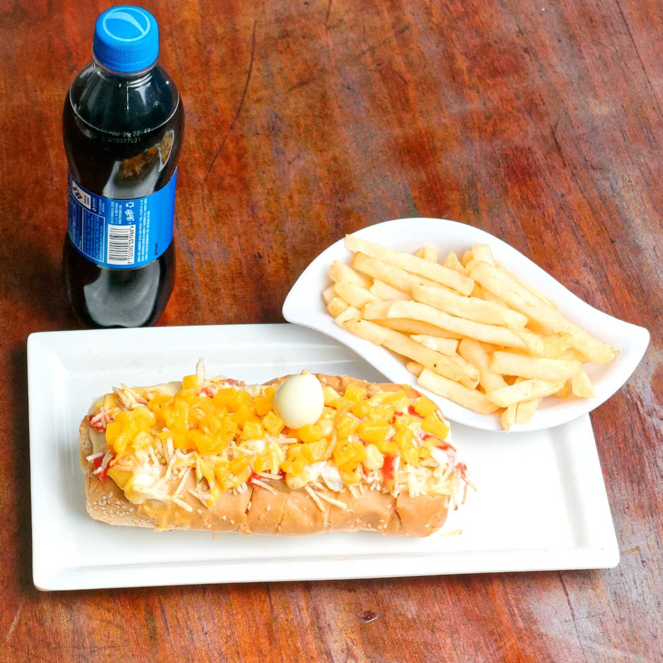 Combo Perro Hawaiano