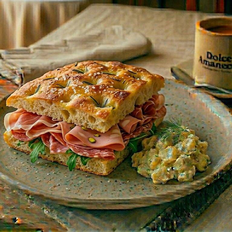 Focaccia de Carnes Frias