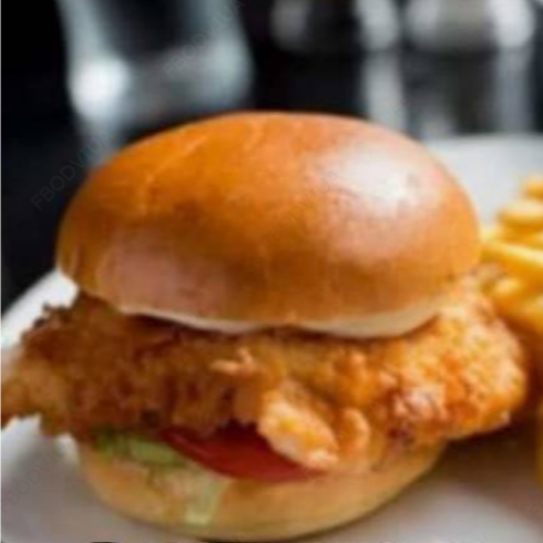 Hamb. Pollo Cruji + Papas Francesa + Refresco🍔🍗