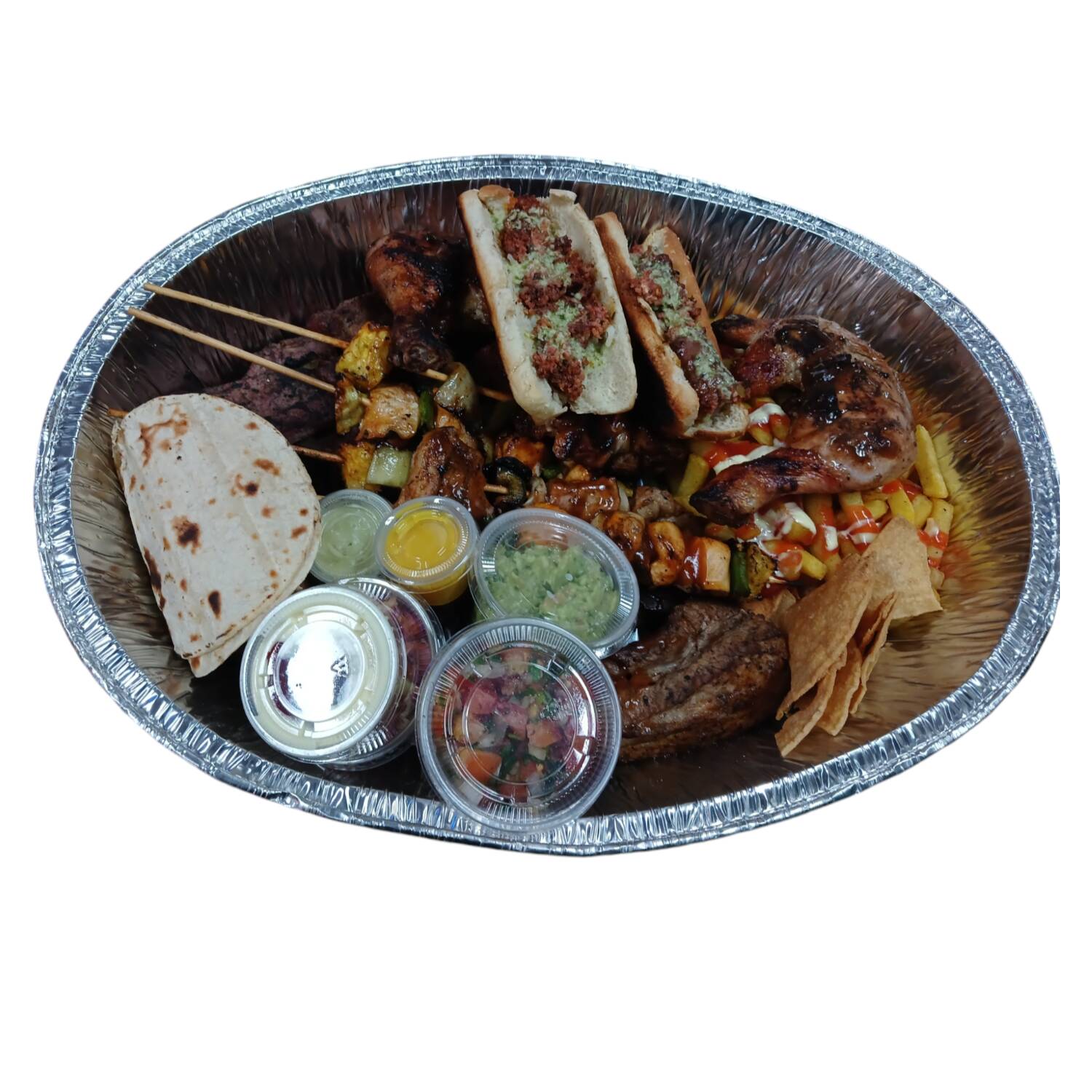 Parrillada Personal + Refresco Natural