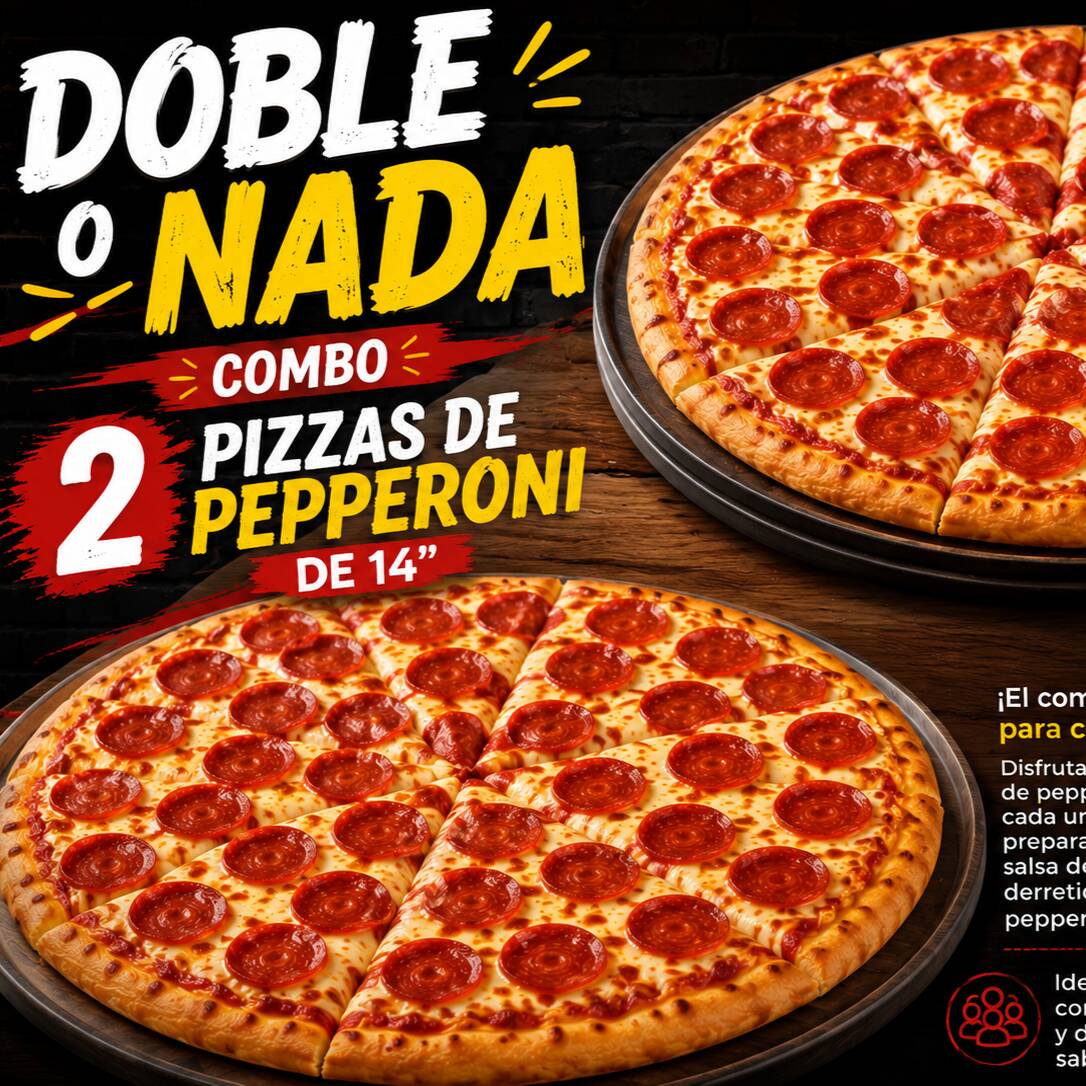 Combo DOBLE O NADA