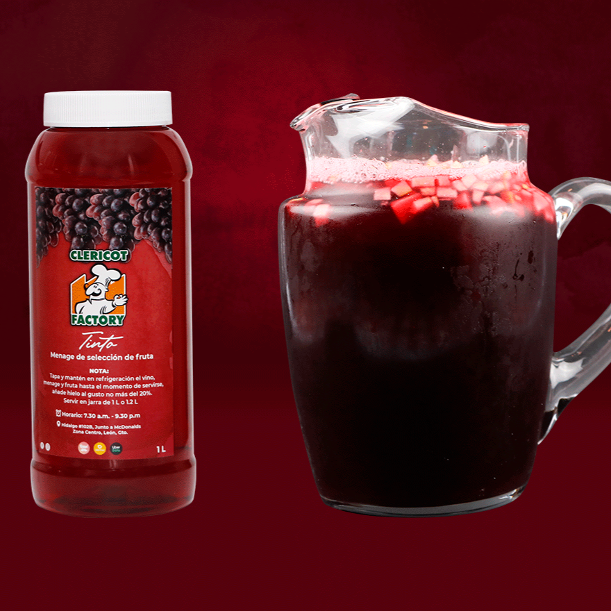 Jarra Clericot Vino Tinto 1 L