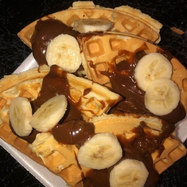 Waffle Banano