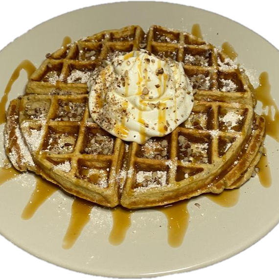 Waffle Nuez Caramelo