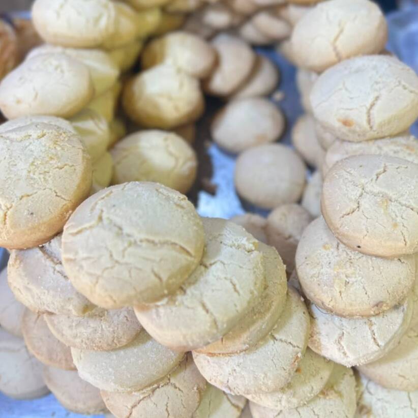 Polvoron de cacahuate