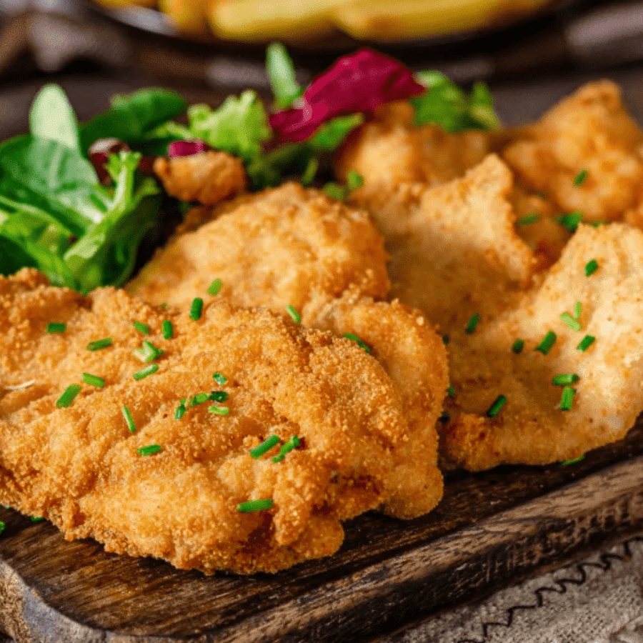 Milanesa de Pollo Empanizada