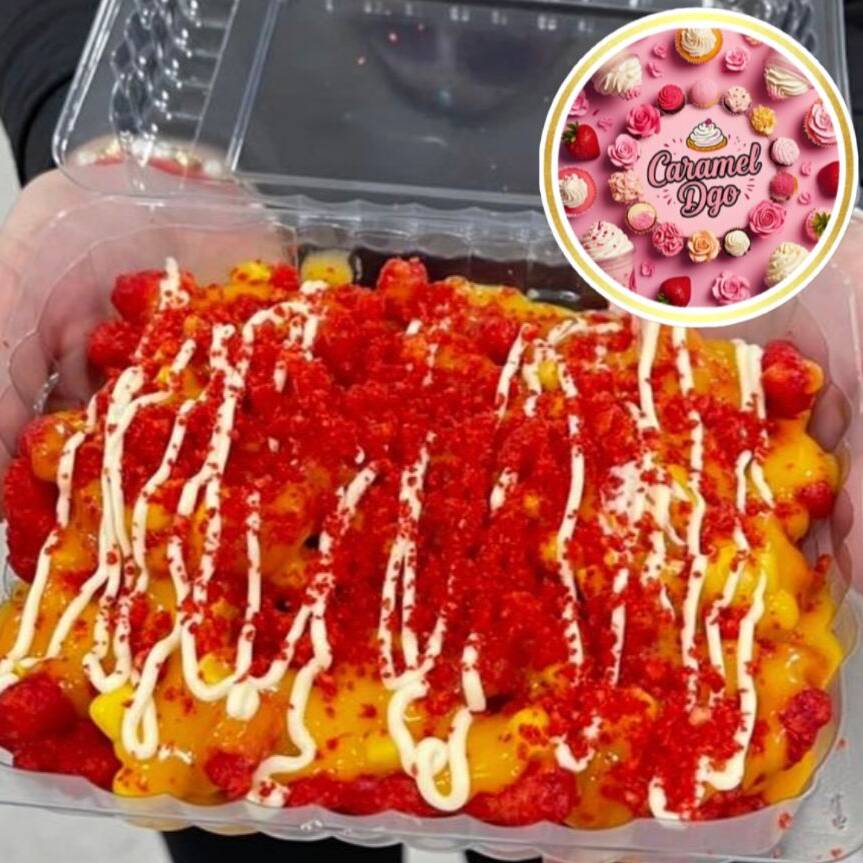 Flaming hot con elote