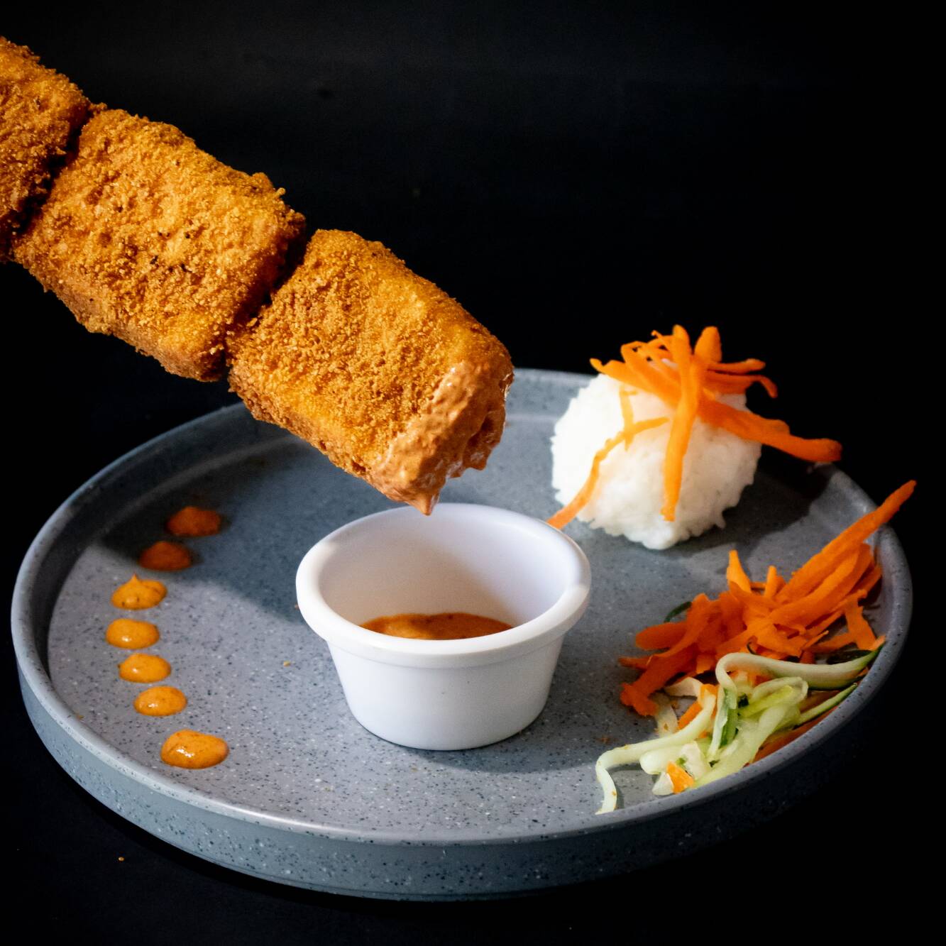 Brocheta de Queso Cheddar