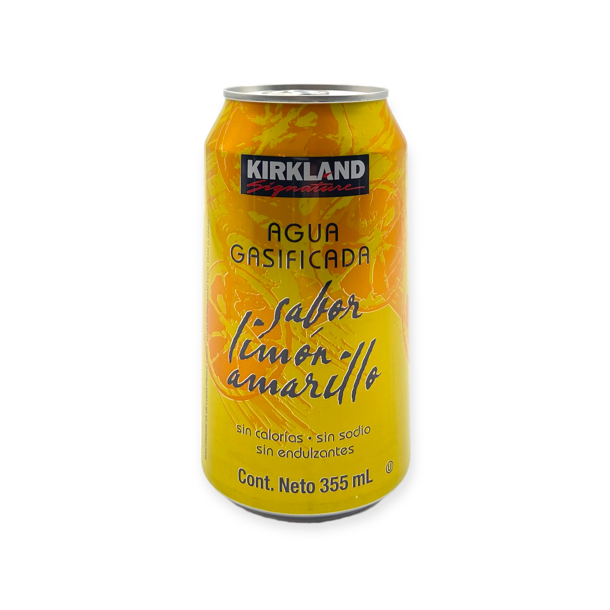Agua Gasificada Limón Amarillo Kirkland