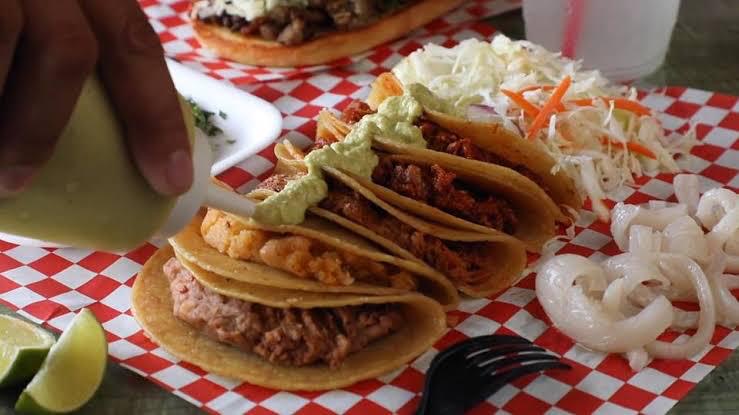 Taco al Vapor de Frijol en Maíz