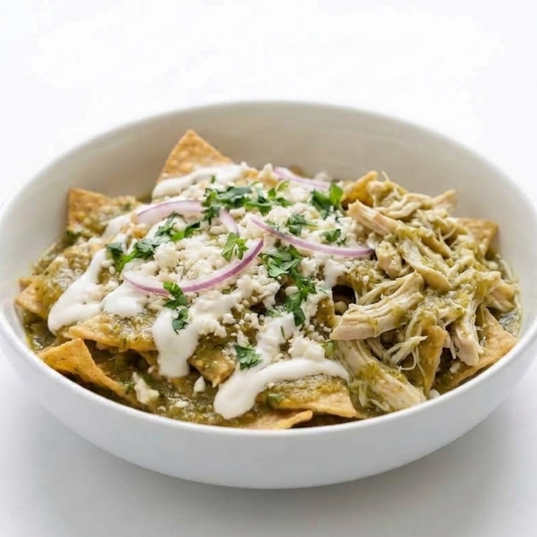Chilaquiles con Pollo