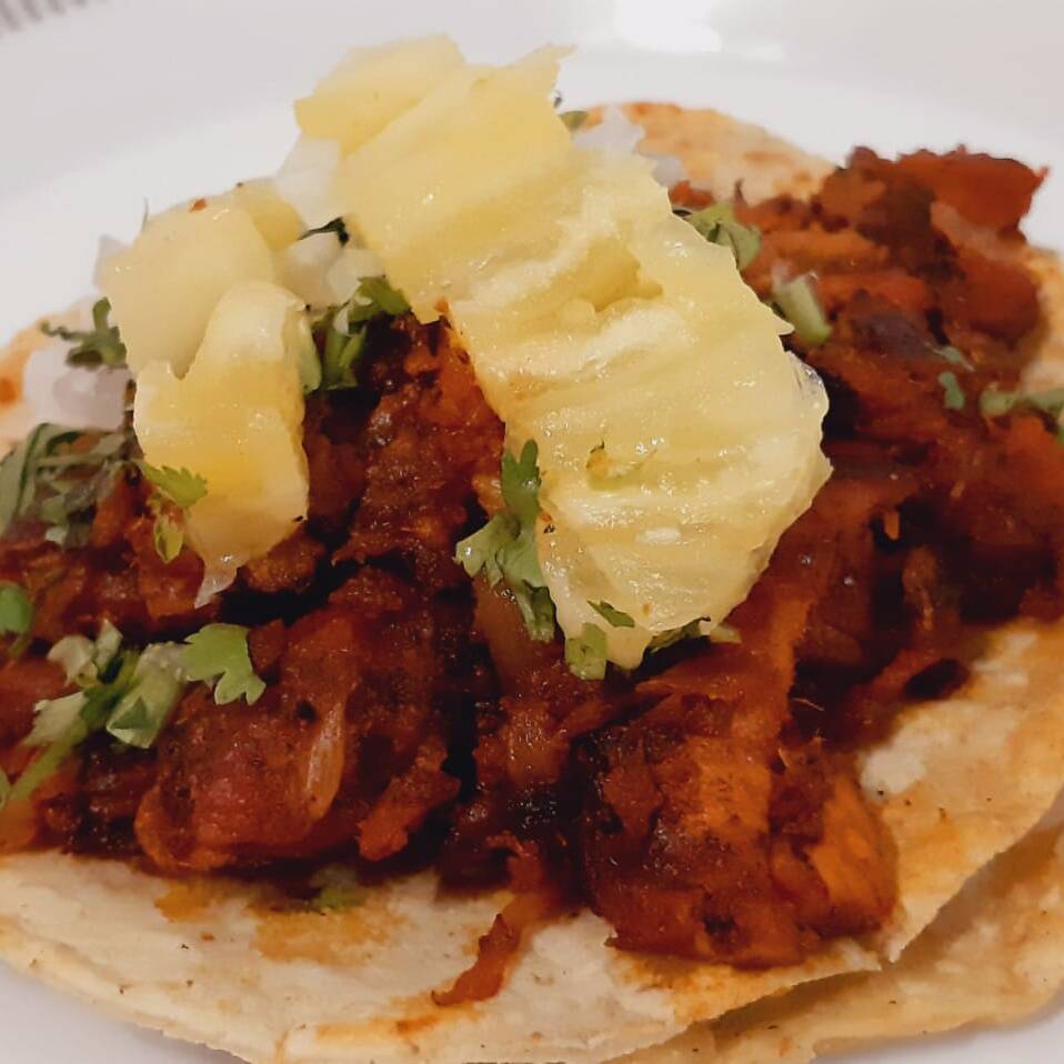 Combo 5 Tacos al Pastor & Horchata 500 Ml