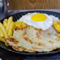 Filete al Plato a Lo Pobre con Papas Fritas