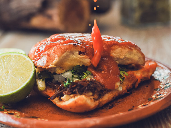 Torta + consomé