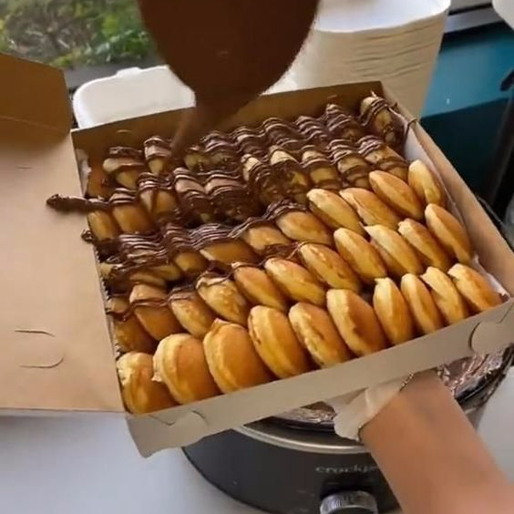 50PZ DE MINI HOT CAKES