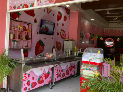 Fresas con Crema Anel