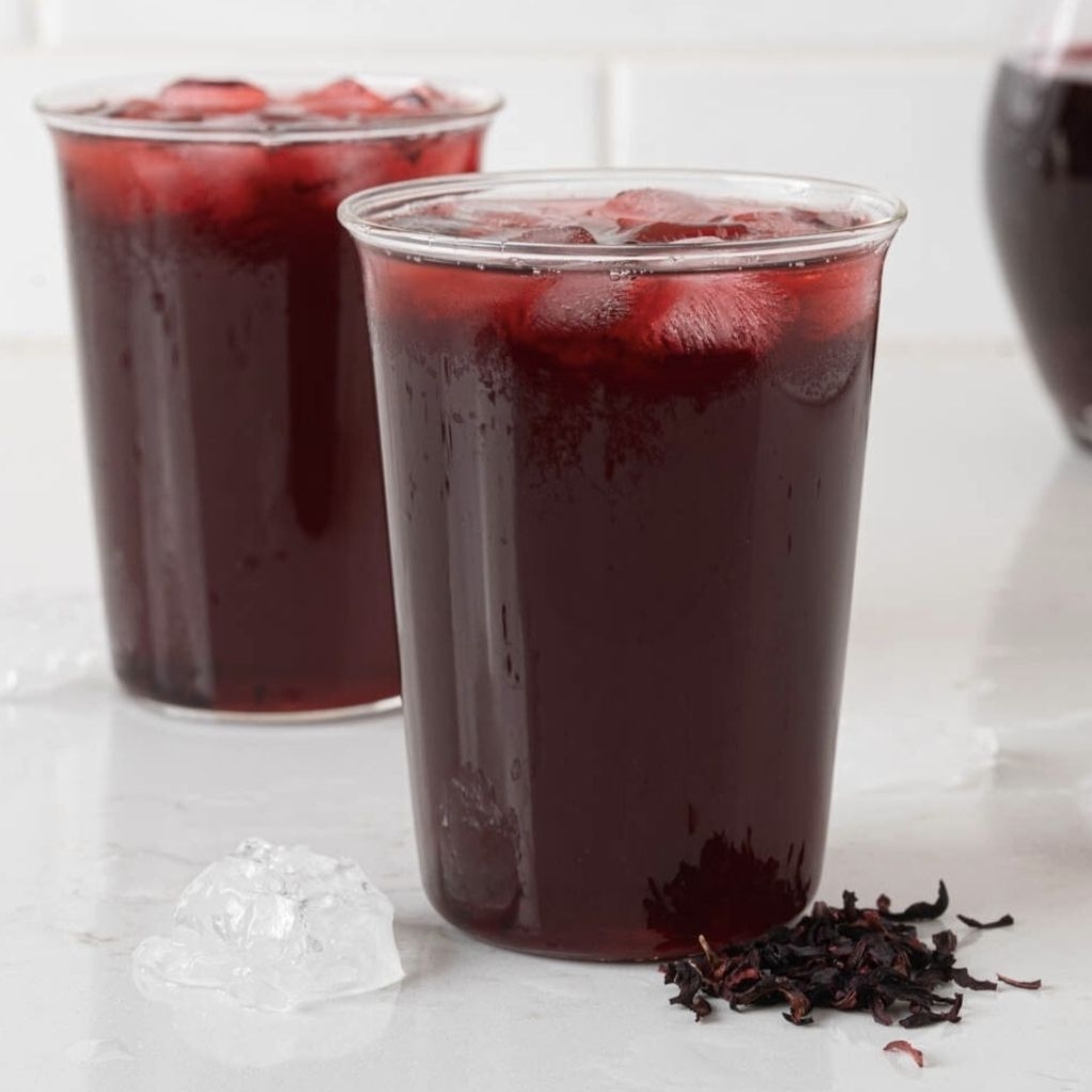 Agua de Jamaica de 1 litro