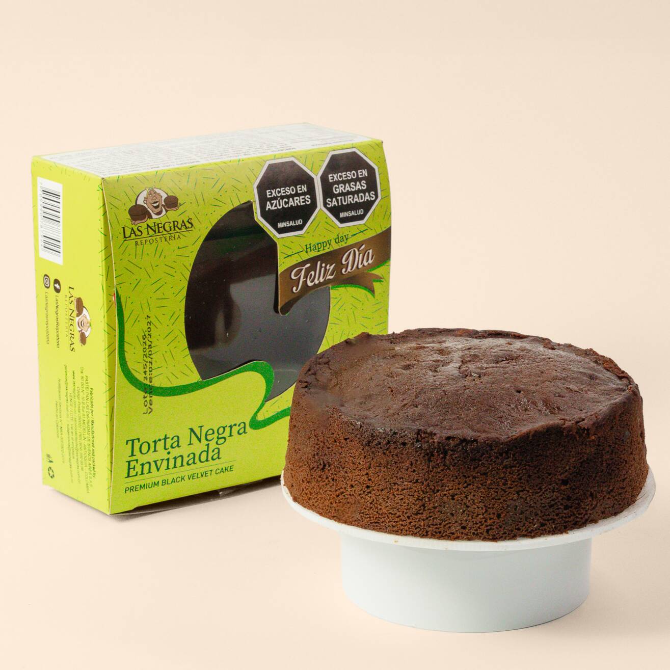 Torta Negra Envinada 12 Porciones