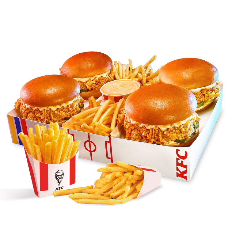 Party Comparty Box Burger