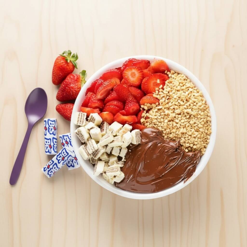 Um clássico do açaí em tamanho família! São 1 litro de açaí cremoso com 5 acompanhamentos à sua escolha e ainda um bônus gourmet 100% grátis pra deixar tudo mais incrível! Ideal pra dividir ou matar a vontade sozinho. Promoção por tempo limitado!