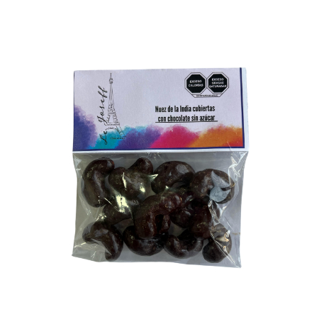Nuez de la India Cubierta de Chocolate Sin Azúcar
