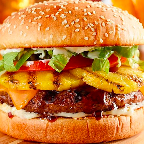 Hamburguesa Hawaiiana