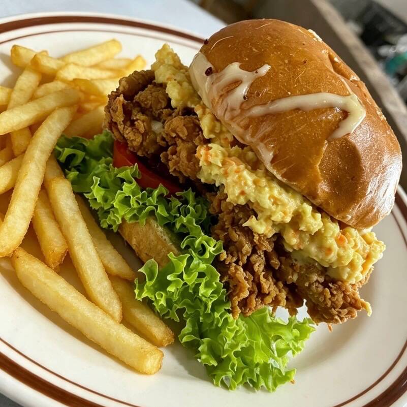 Hamburguesa Crispy Chicken