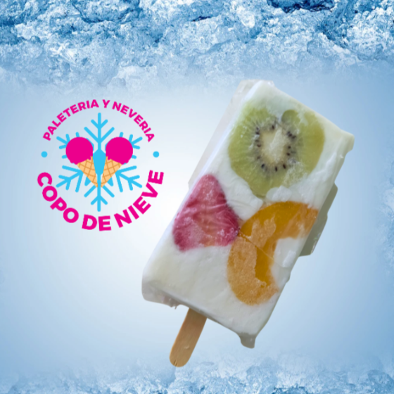 Paleta Yogurt con Fruta