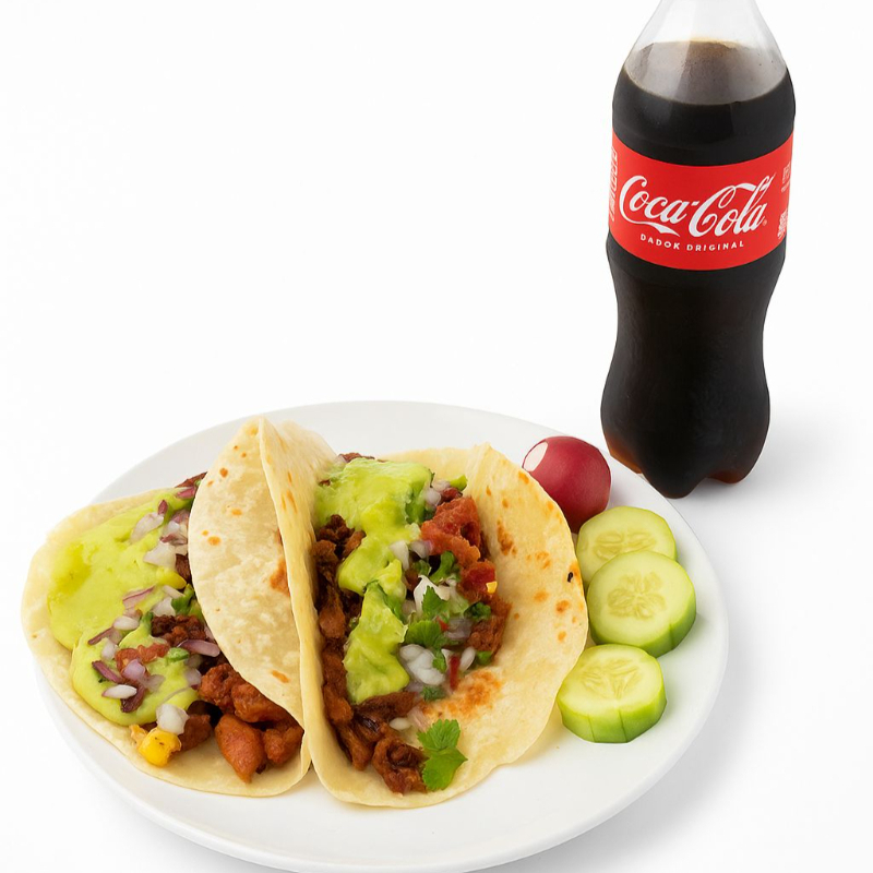 Ecombo (2 Tacos y Bebida)