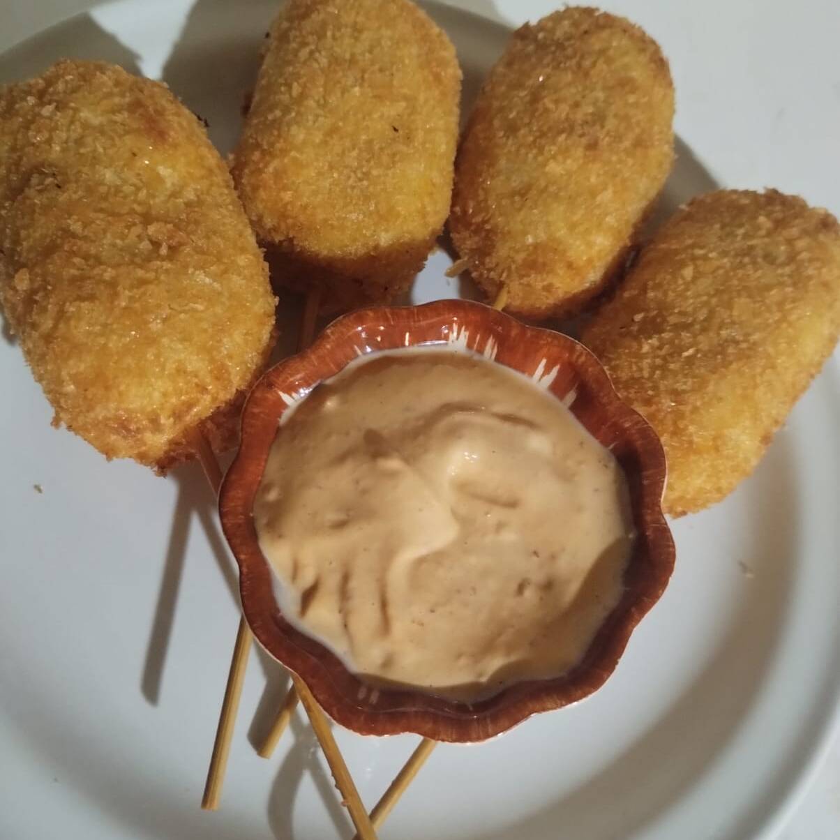 de Plátano con Queso Manchego 4 pzs 30 g Cada Una