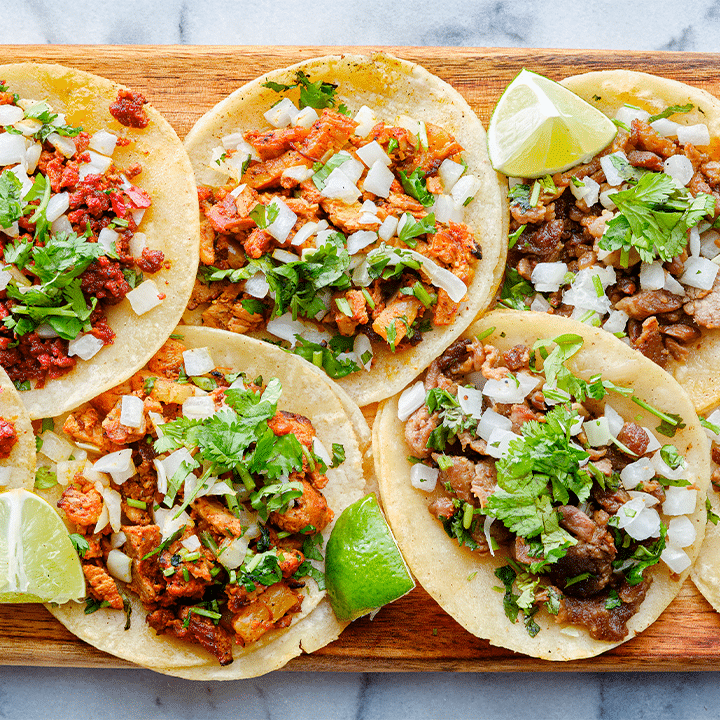 🌮🐴 Tacos del Corral (5 piezas)
