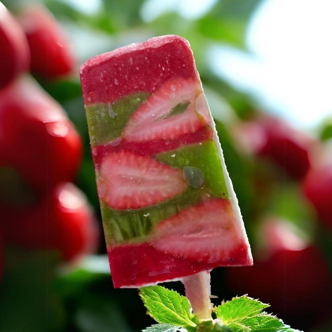 Paleta de Fresa Menta