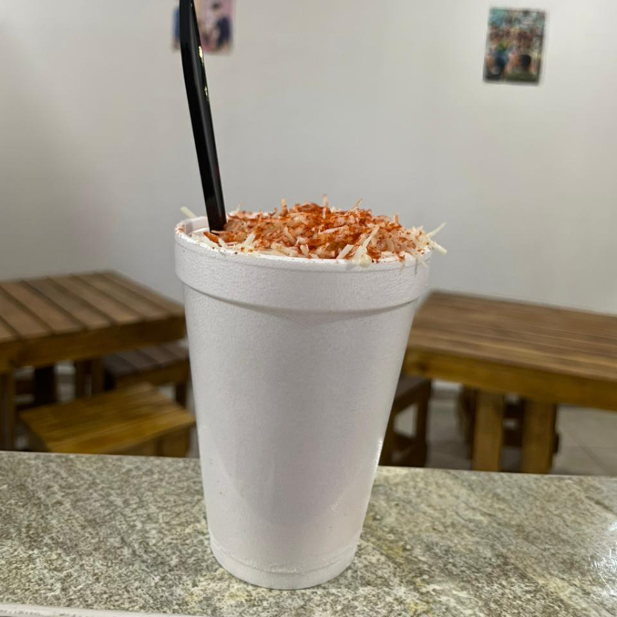 Elote en vaso
