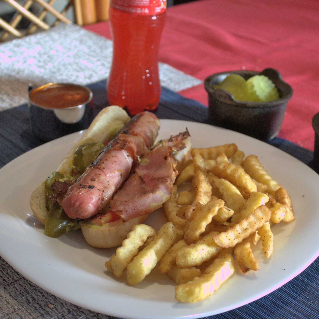 Combo Hotdog, Papas y Refresco