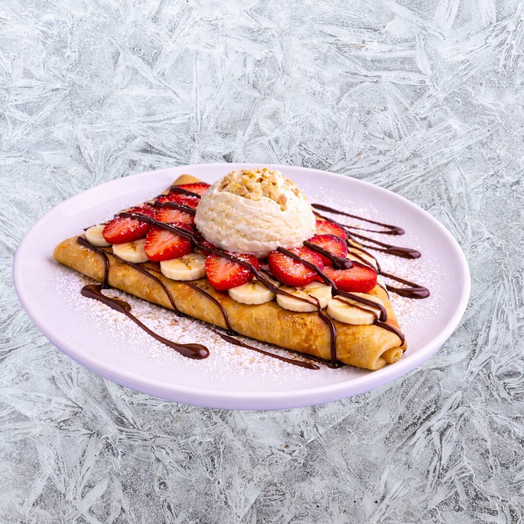 Crepa Banana-Fresa