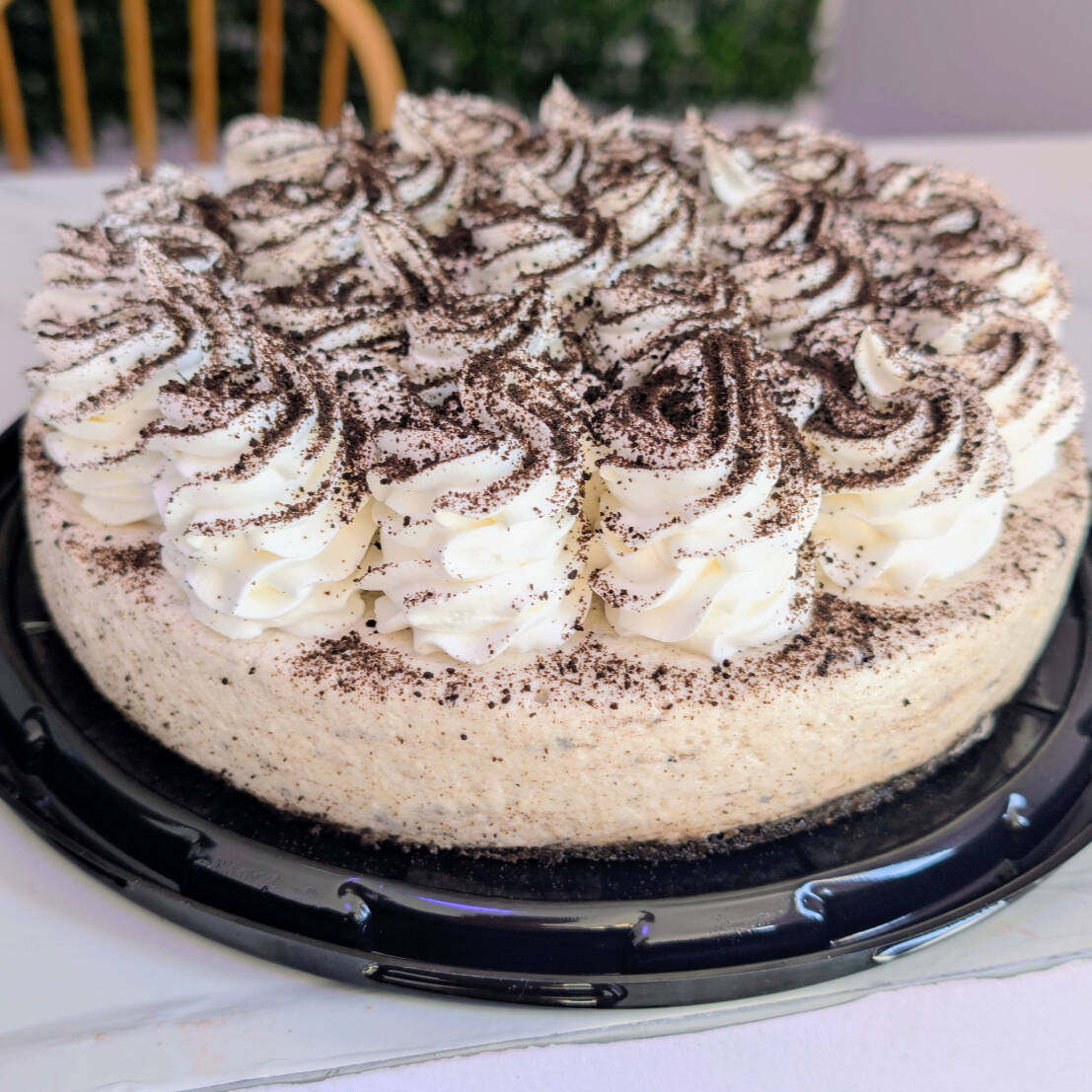 Pastel Cheesecake frío Oreo