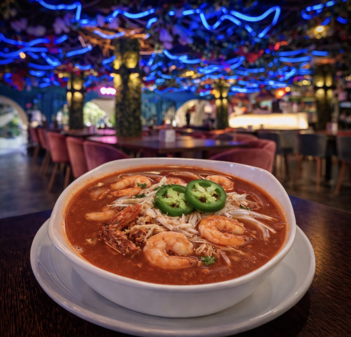 SOPA DE MARISCOS