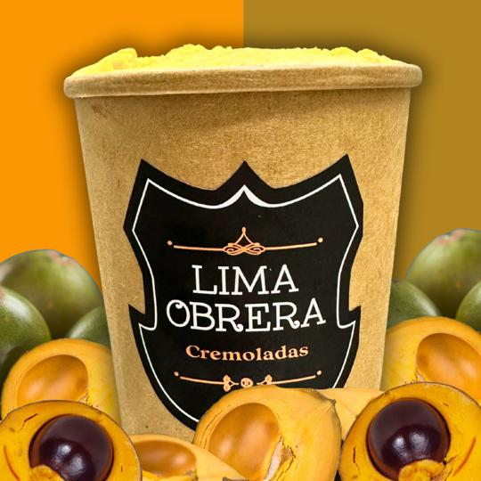 Cremolada de Lúcuma con leche 1/2 L