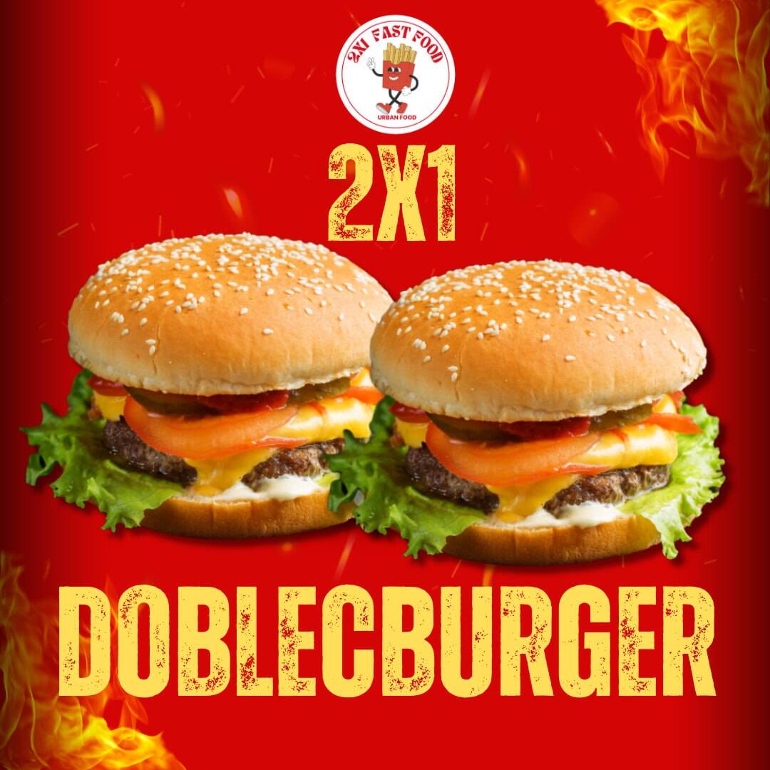 2 X 1 Cheese Burger Clasica