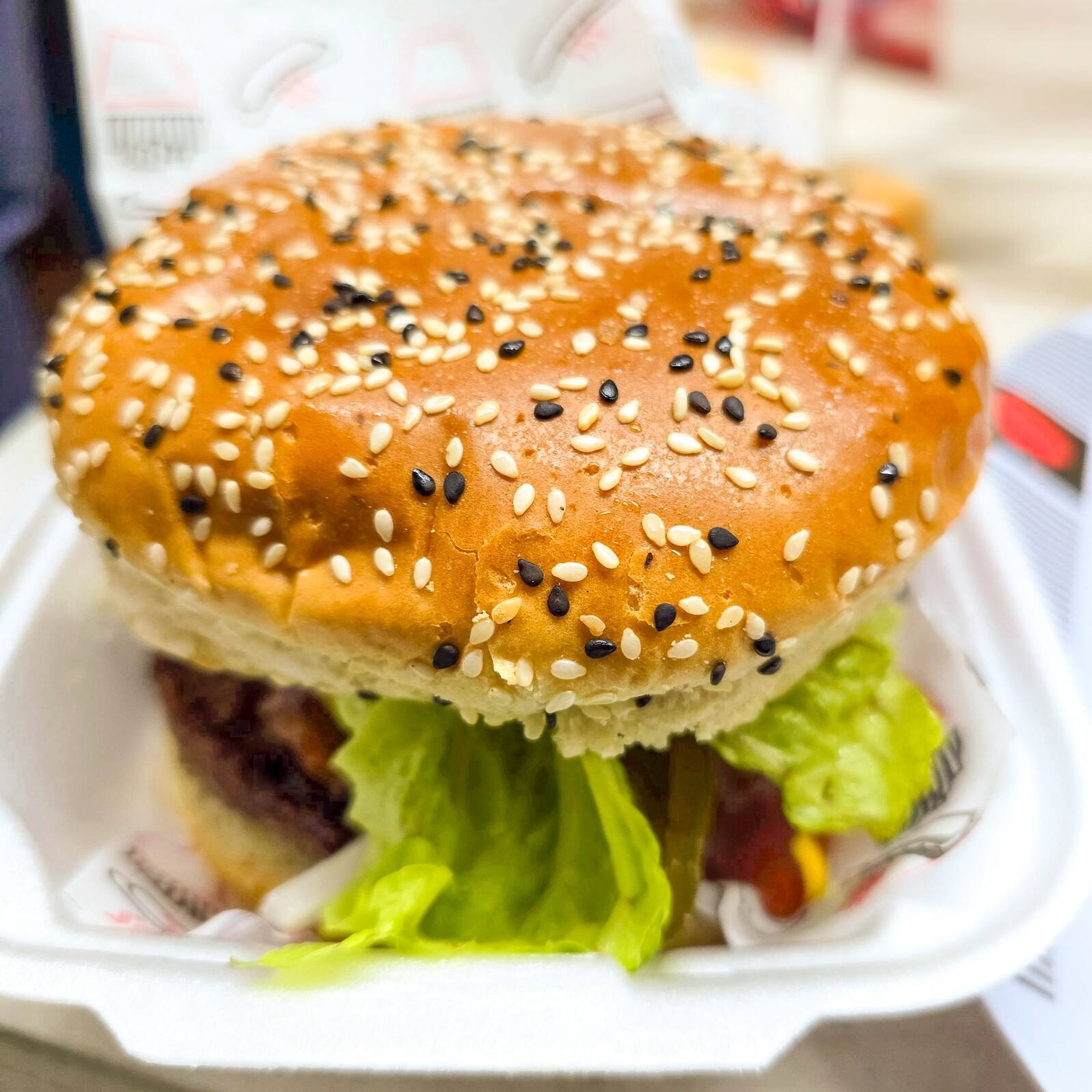 Hamburguesa de Res Sencilla