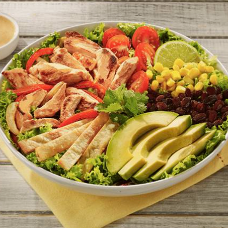 Ensalada de Fajitas de Pollo