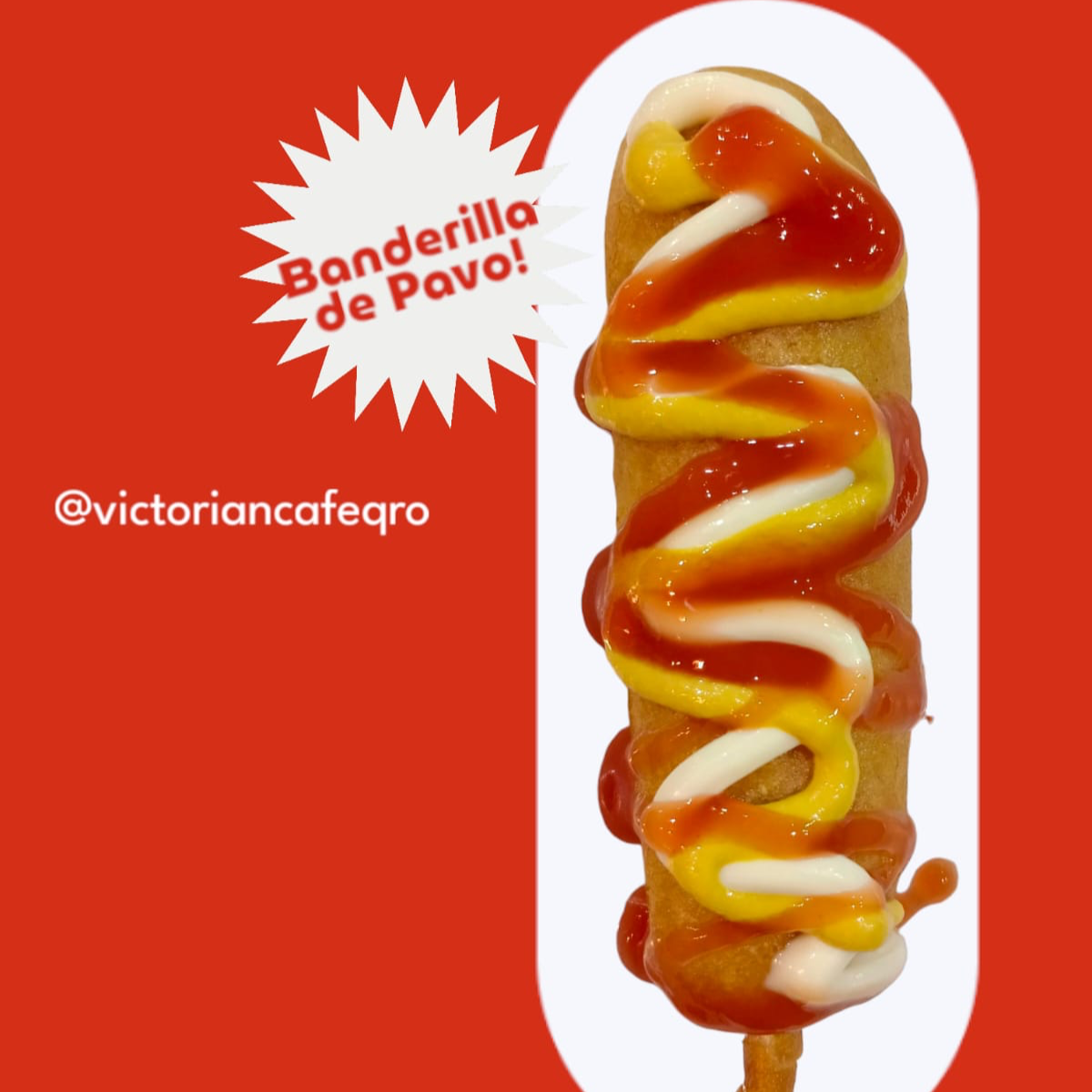 BANDERILLA DE PAVO