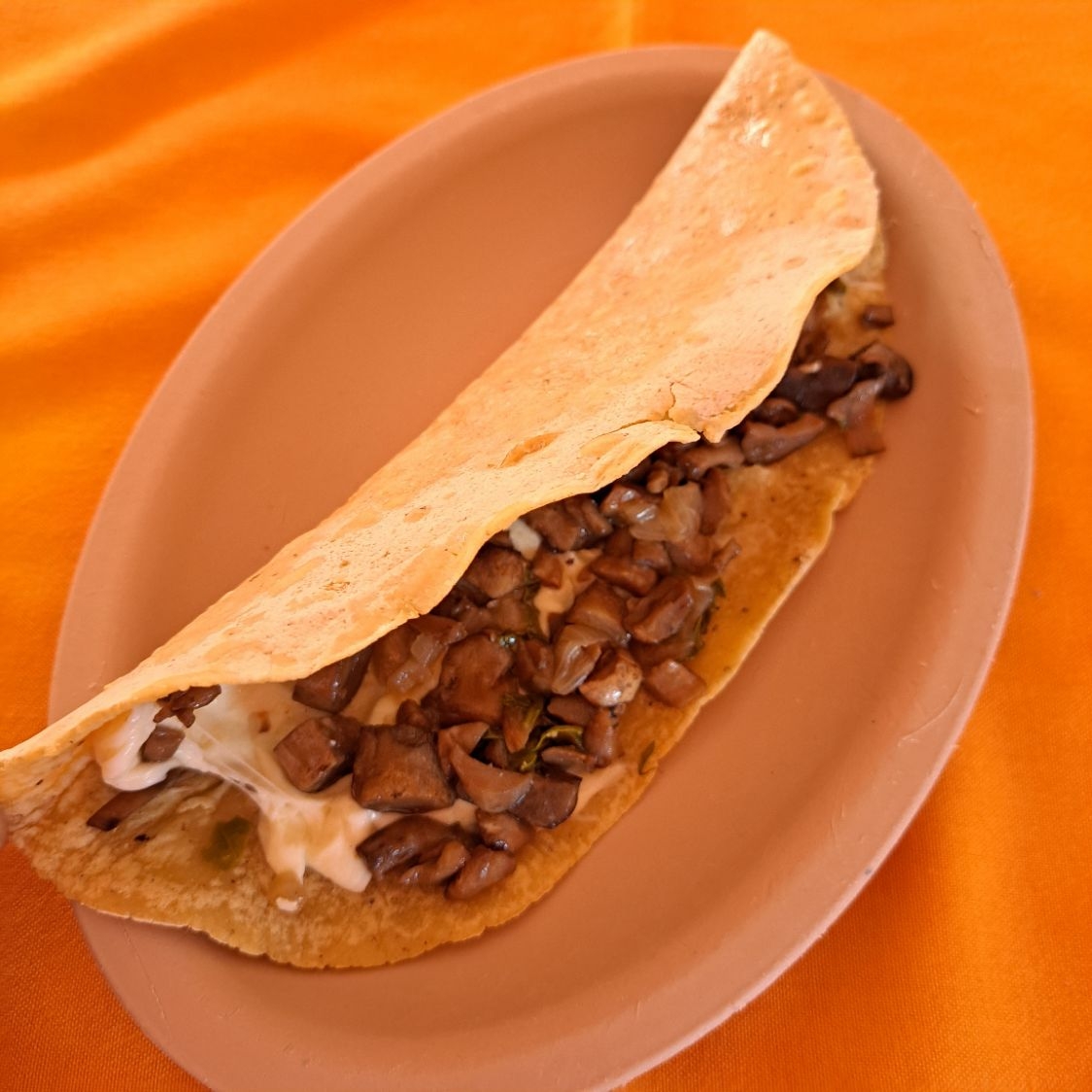 Quesadilla de Champiñones